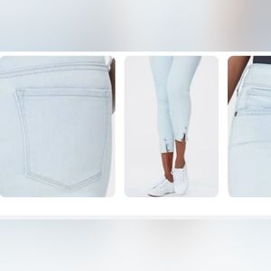 NYDJ AMI SKINNY ANKLE  Stars 🌟 Details Light Denim Blue Jeans Size 8P